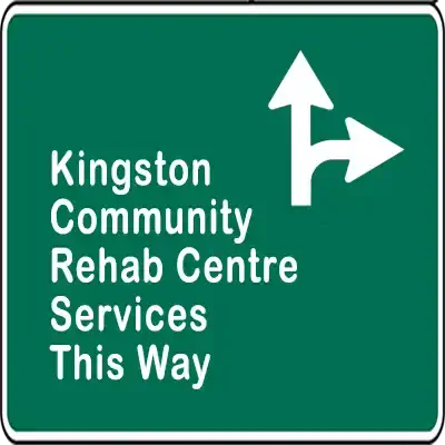 Sign for Kingston detox and rehab.