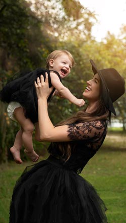 Mother and child, sometimes outpatient programs is the way to go.